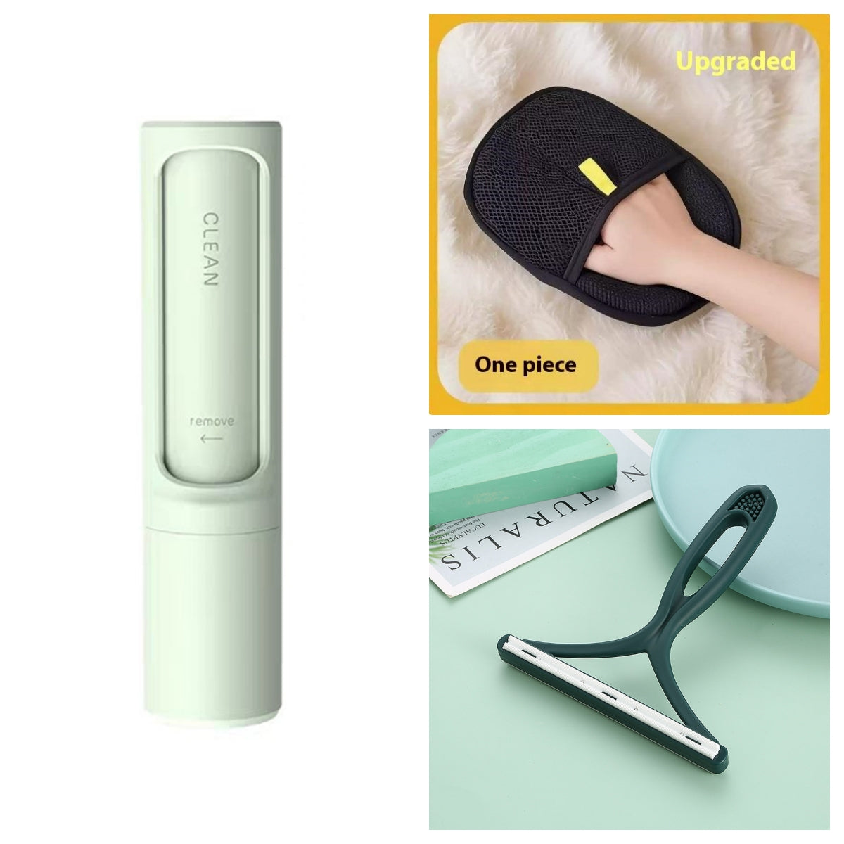Reusable Lint Remover Roller – Portable Hair & Fur Cleaner for Clothes & Furniture